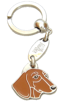 DACHSHUND RED <br> (keyring, engraving included)